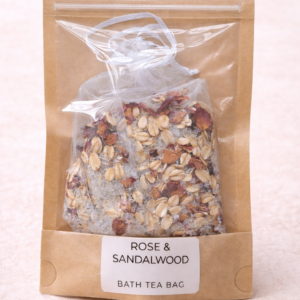 Rose & Sandalwood Bath Tea Bag