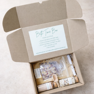 Rose & Sandalwood Bath Time Box